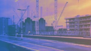 vCIO London construction sykyline