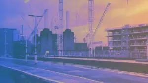 vCIO London construction sykyline