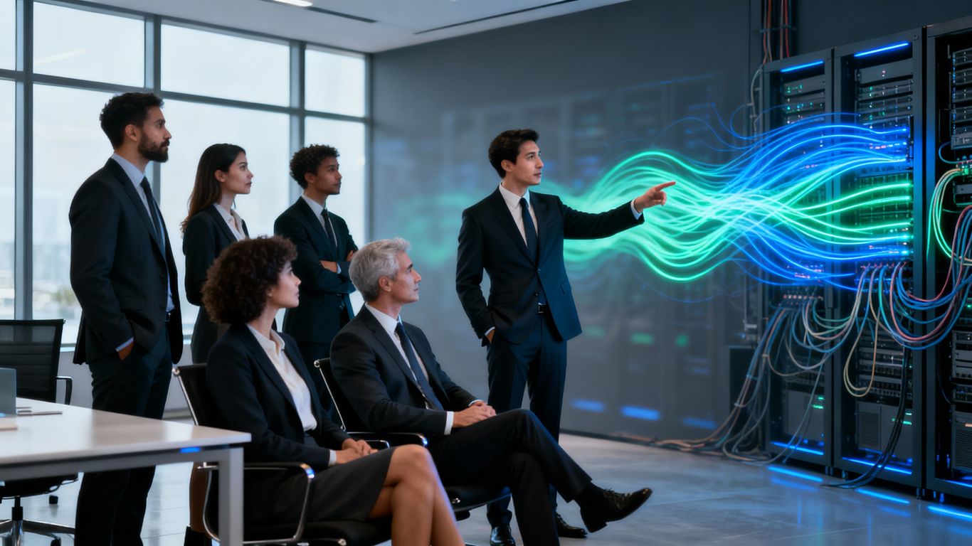 Leaders overseeing IT strategy without daily involvement.